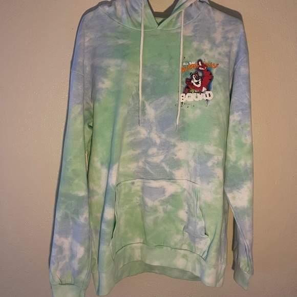 Kelloggs Other - Tony The Tiger Kelloggs Hoodie Size L tie-dye frosted flakes Froot Loops